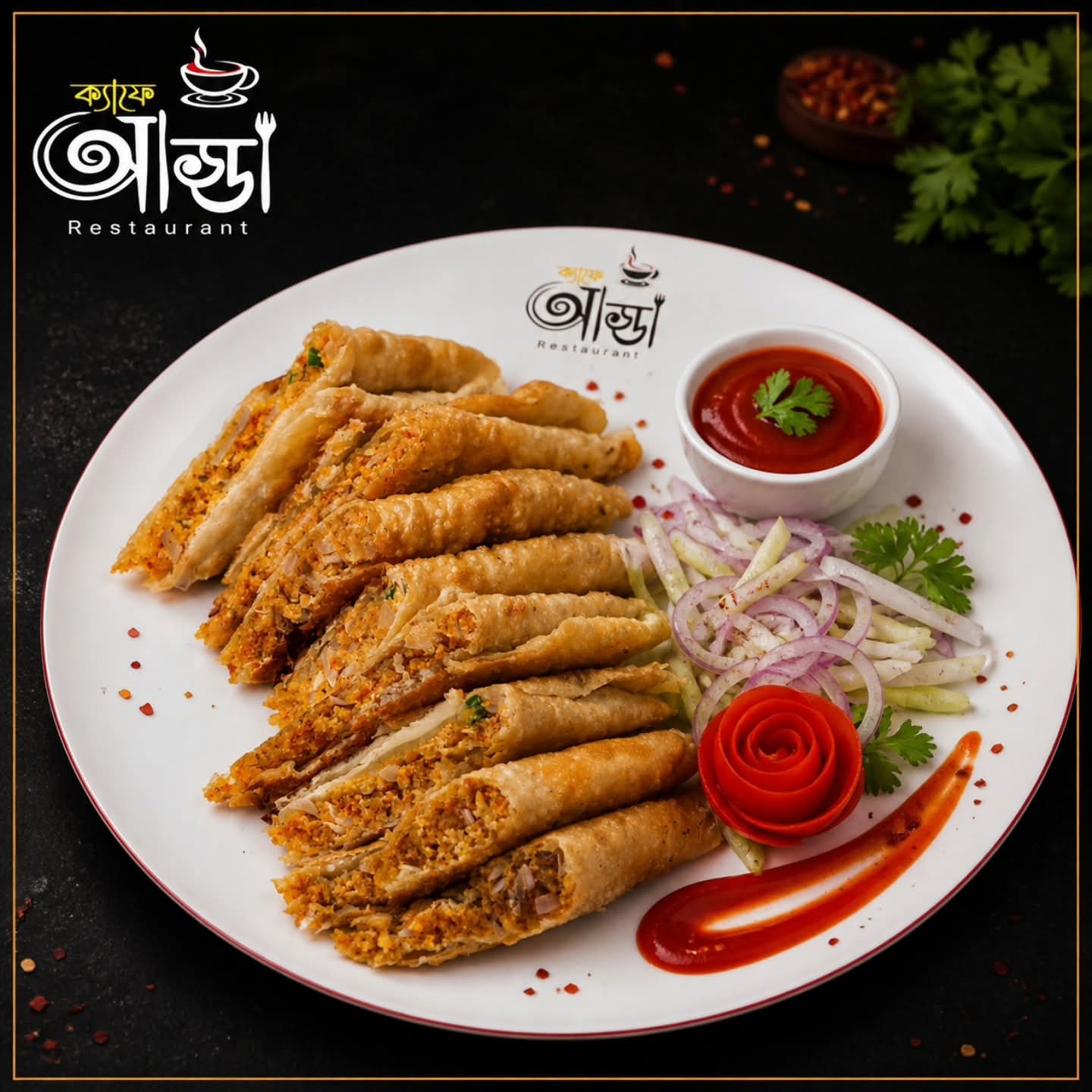 Food at Cafe Adda Howrah