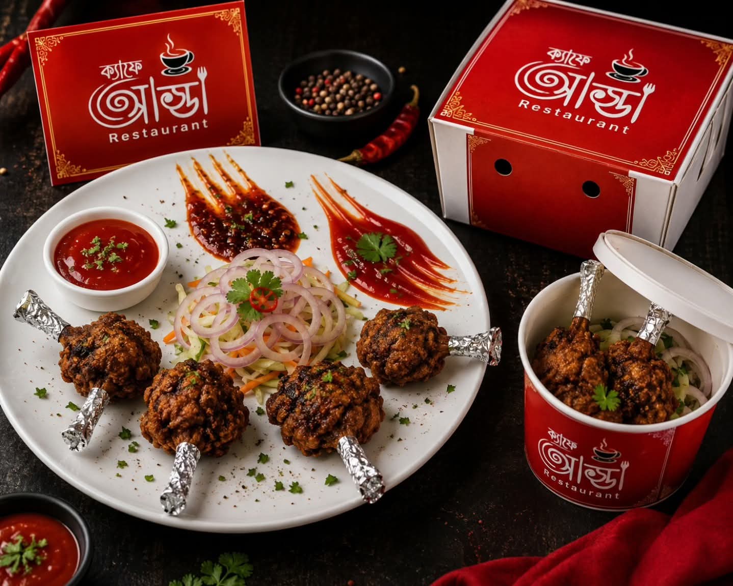 Food at Cafe Adda Howrah