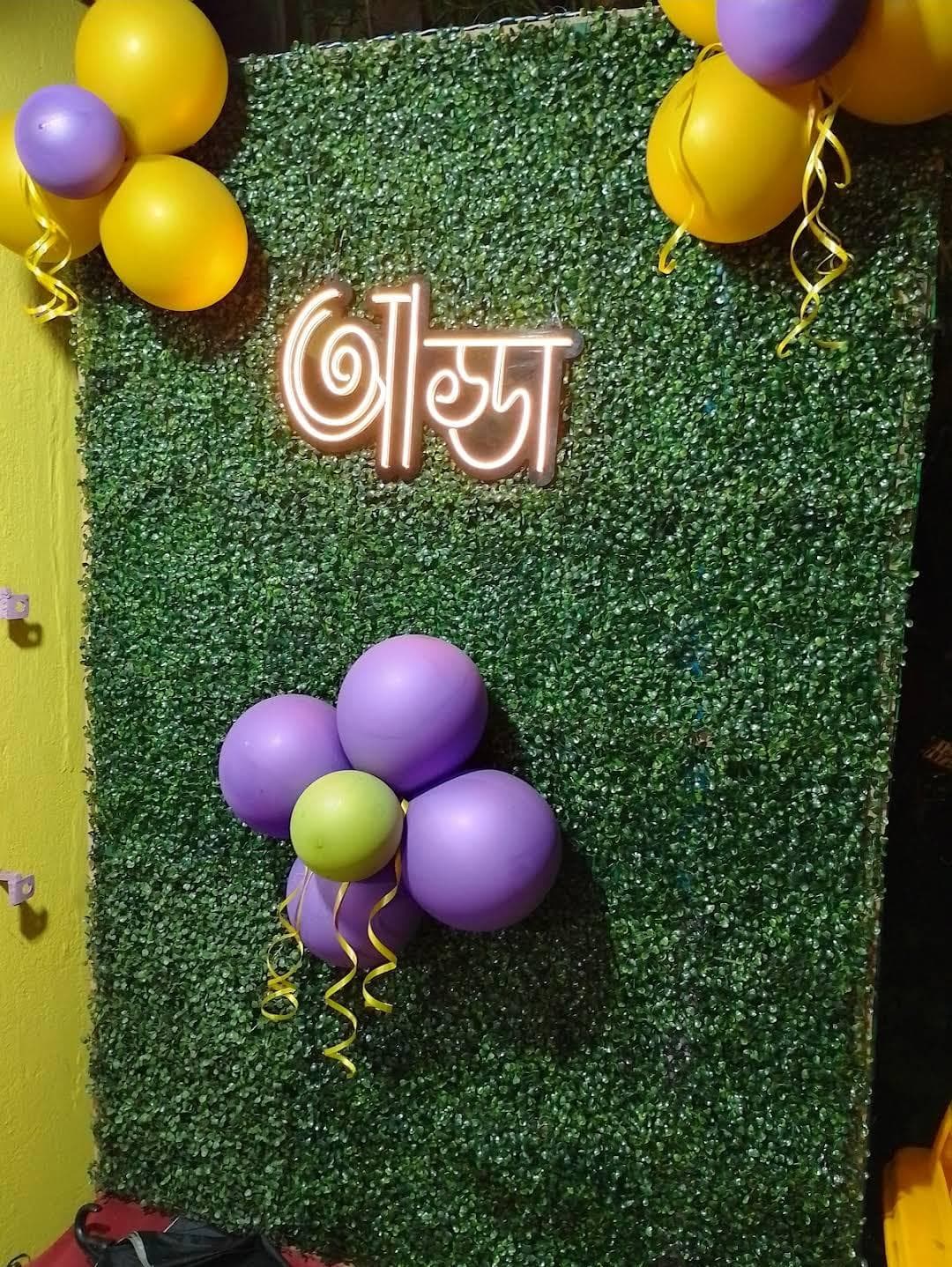Cafe Adda interior Howrah