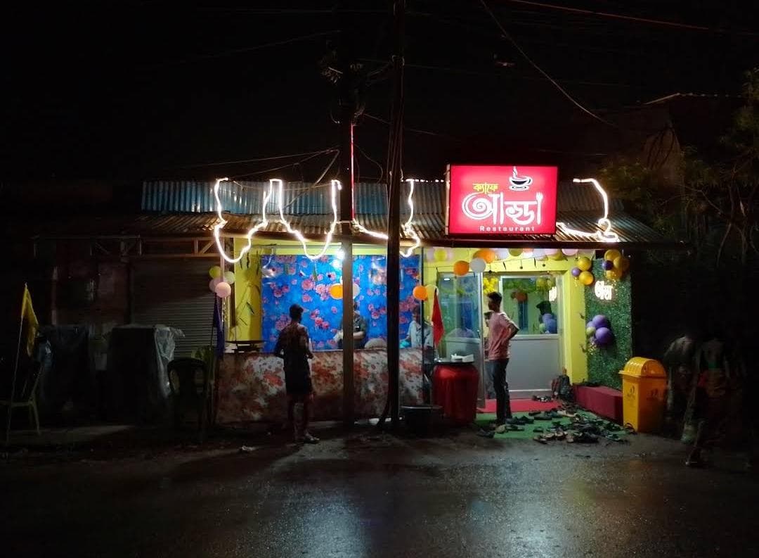 Cafe Adda interior Howrah